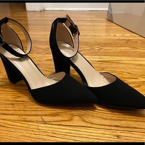 Black Closed Toe Heels